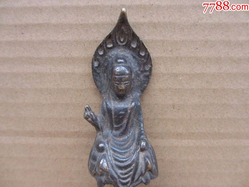 带铭文唐代佛像_铜像/铜佛像_第2张_7788铜器收藏