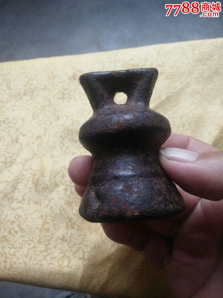 明代葫芦型铁权