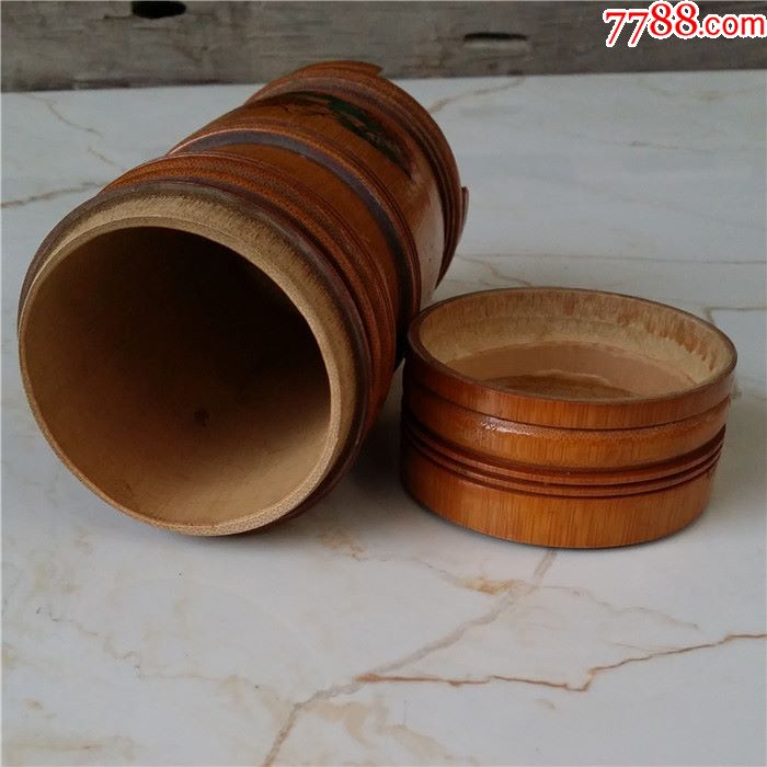 竹器竹艺竹工艺品竹制茶叶罐竹茶叶桶茶艺茶具茶道用品