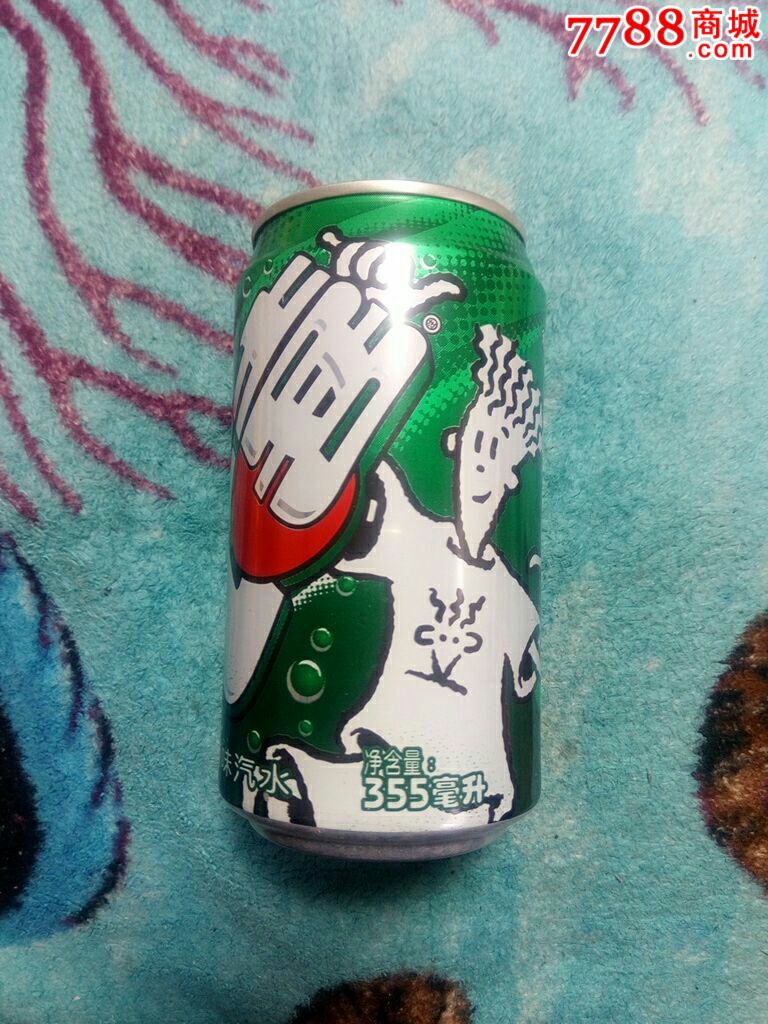09年七喜易拉罐植物蛋白饮料
