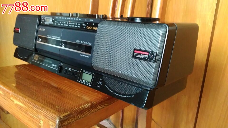 本土sanyo-wcd600(k)日本原装三洋收录机,三洋录音机