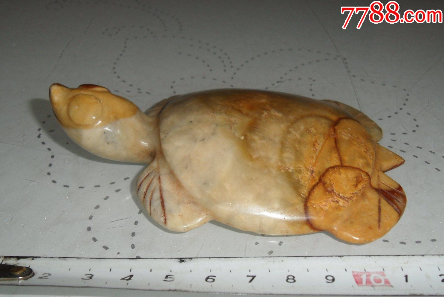 玉龟摆件—长寿龟摆件—高古玉器—红山文化玉器—红山玉器