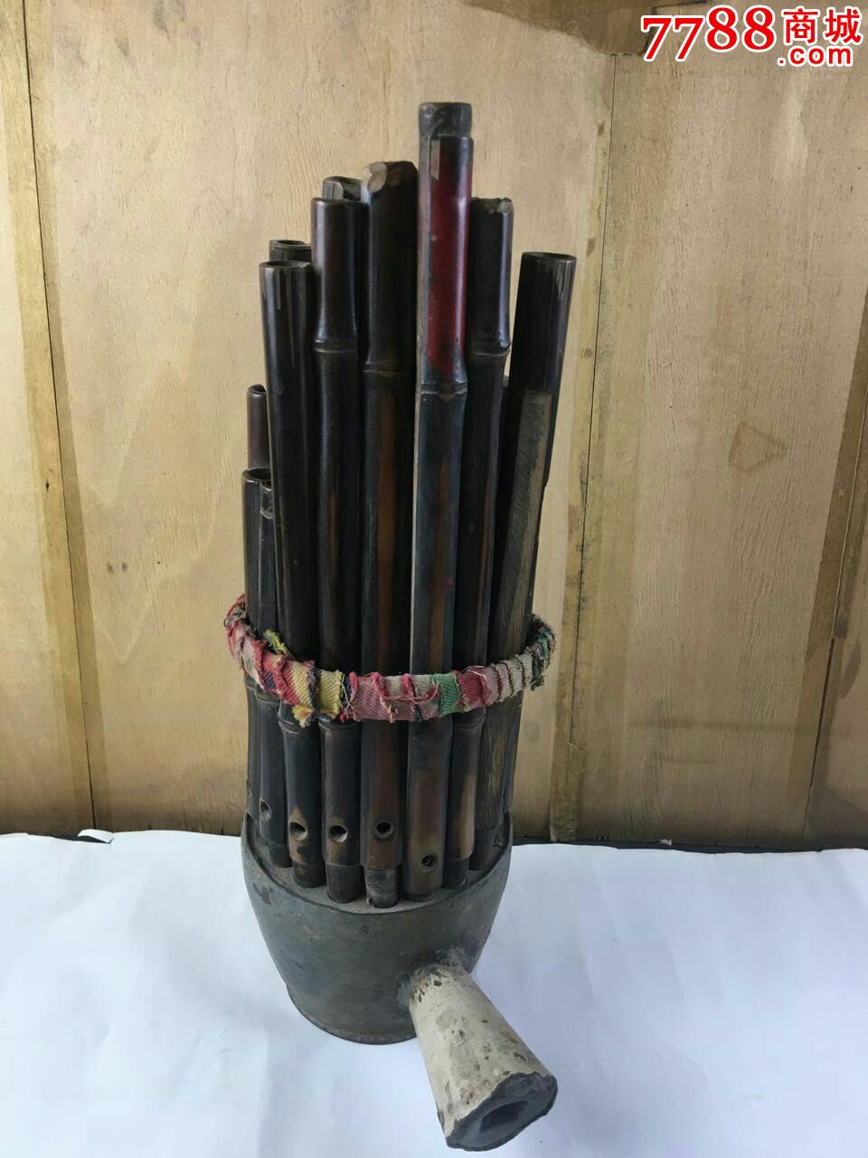 民国老乐器笙品相完好古玩古董收藏品