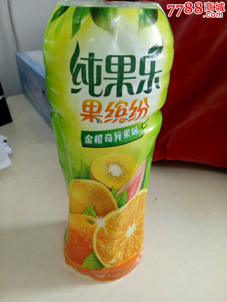 纯果乐果缤纷饮料瓶标