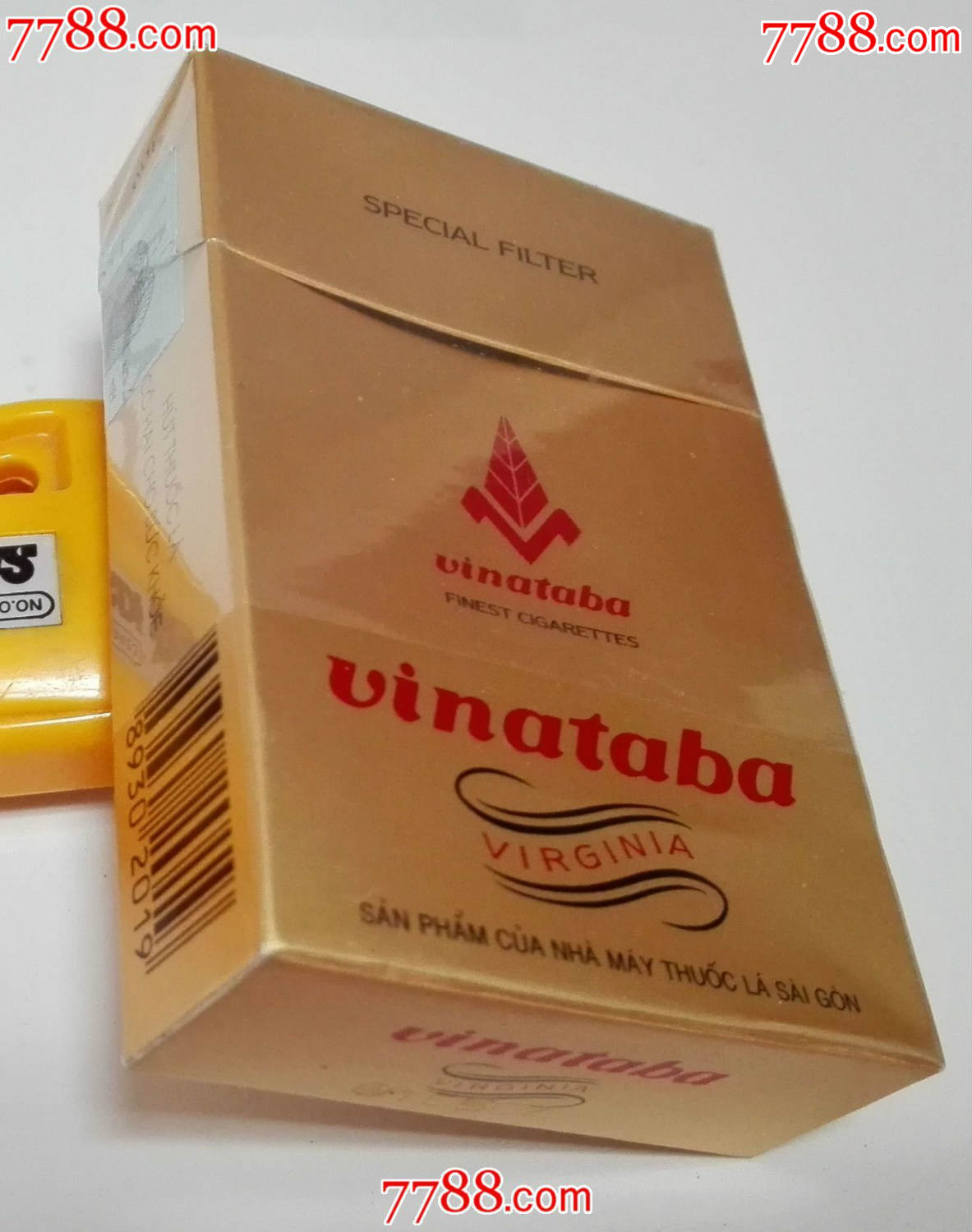 vinataba(越南烟、金色红字)