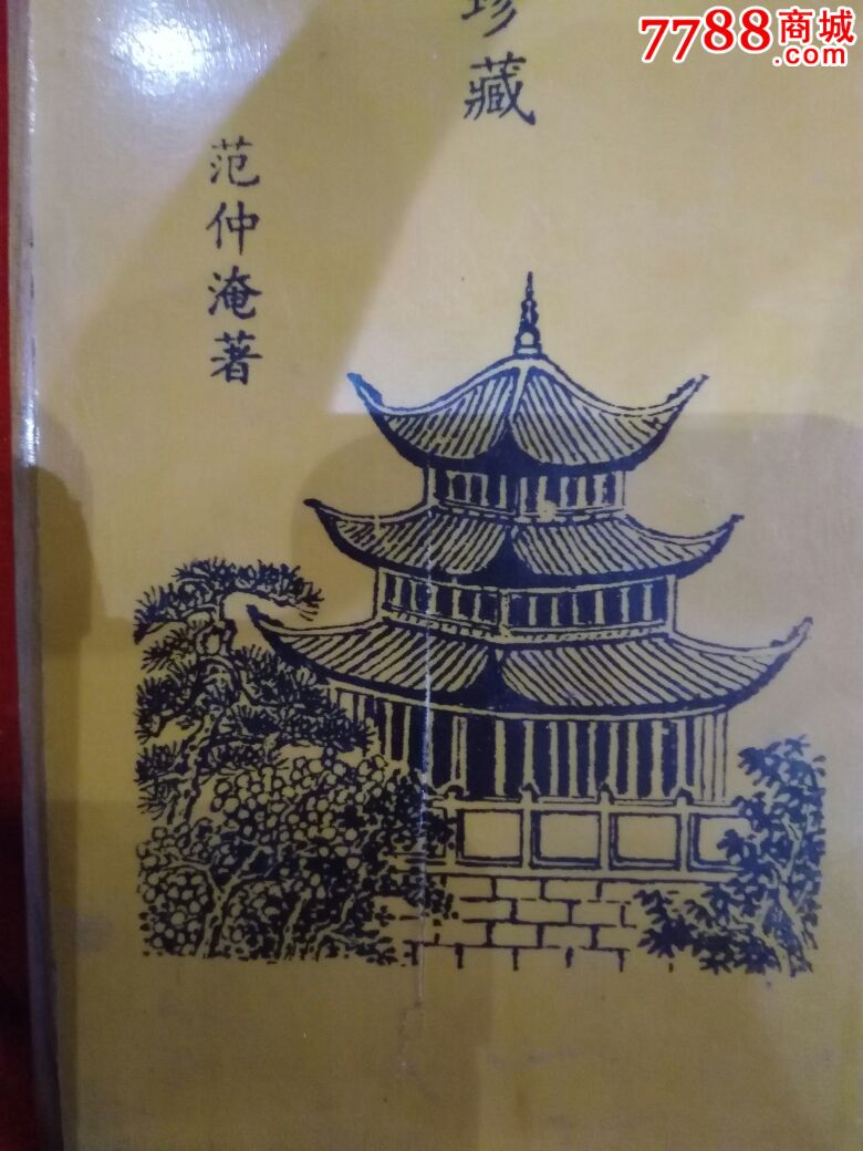 老竹黄手绘岳阳楼记