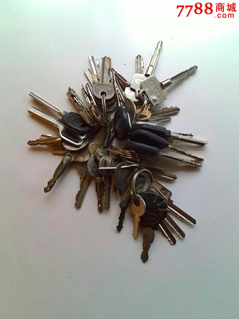 67个大小尺码样式不同的旧钥匙._其他生活用具_小宁品