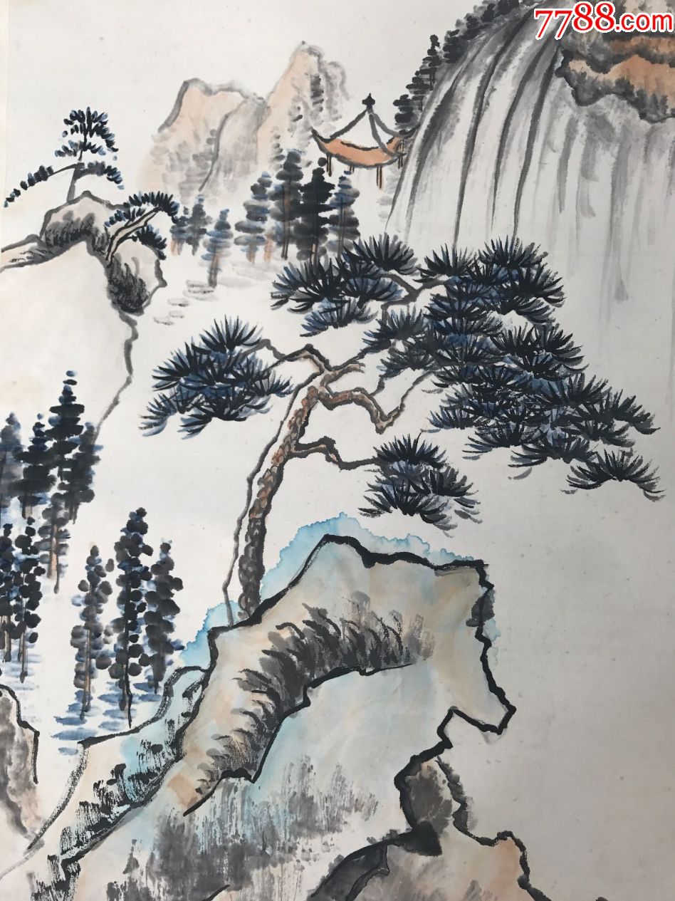 首页 零售 山水国画原作 >> 文人墨客绘画山水风景画 滚动鼠标滚轴