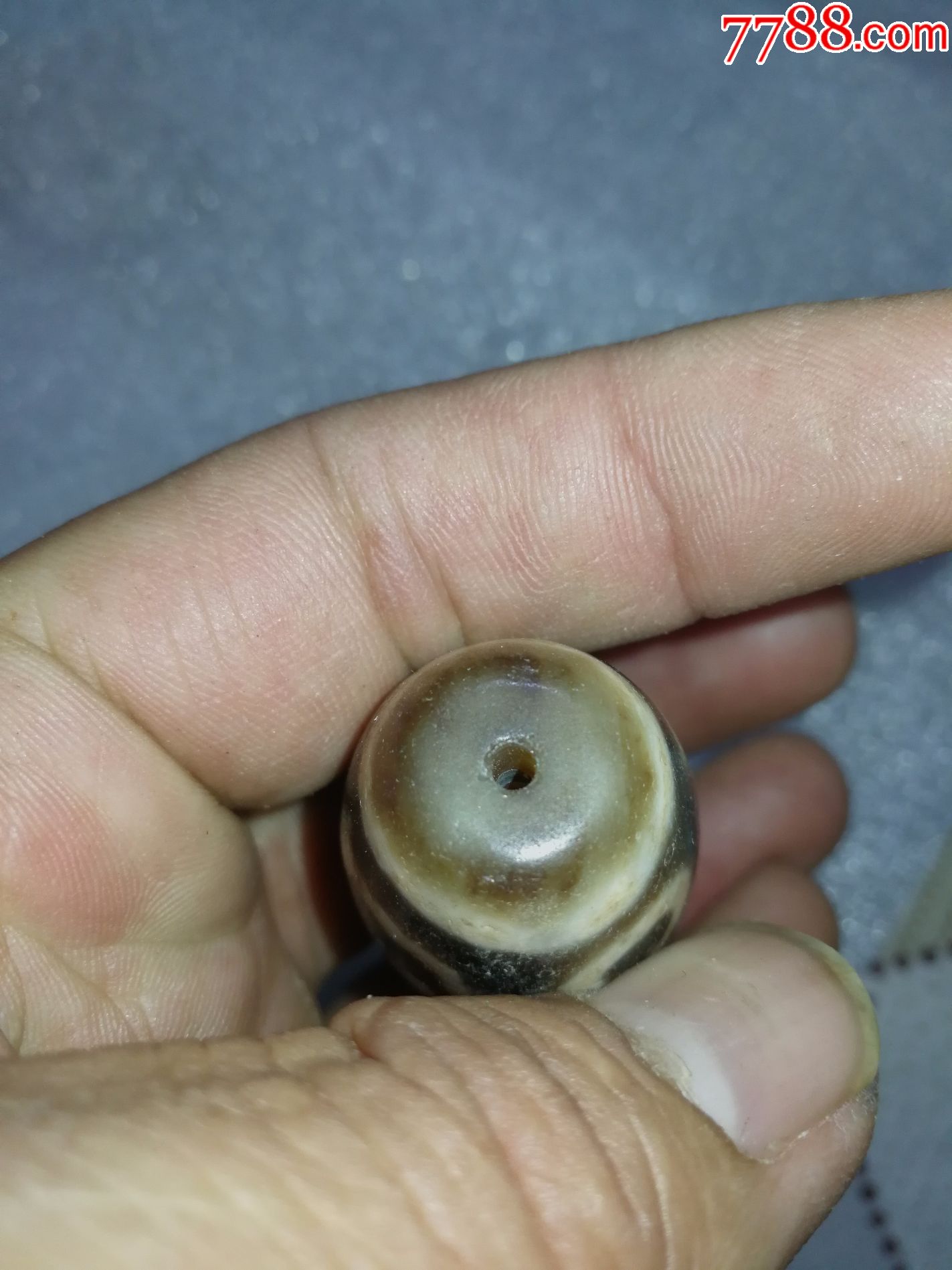 明代老玛瑙玉髓天珠