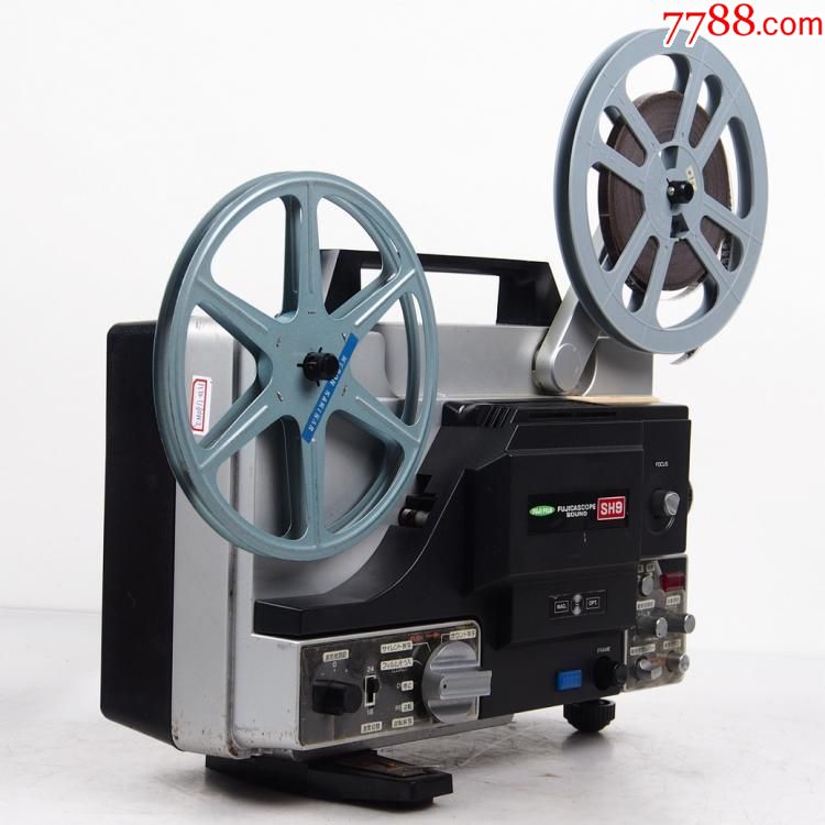 工业风古董日本fujicash9型超8毫米super8mm有声电影机放映机