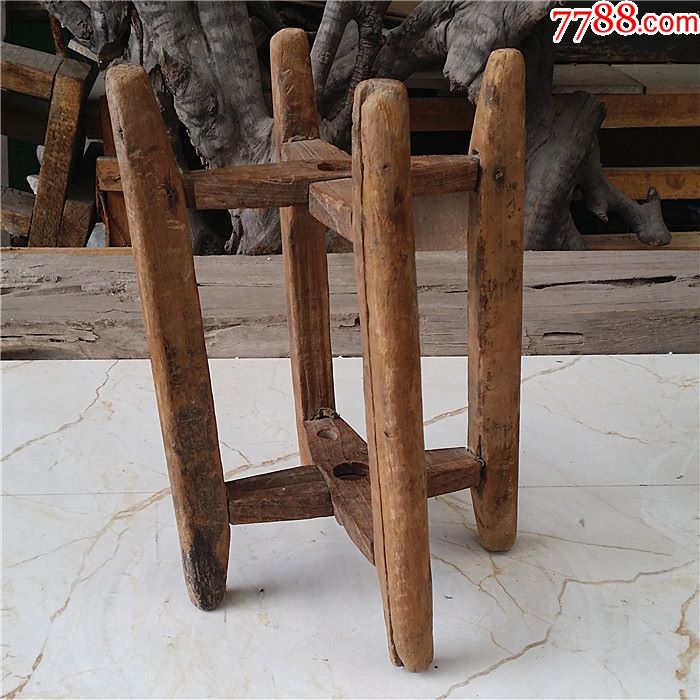 线拐子线轮绕线轮缠线轮织布机配件影视道具