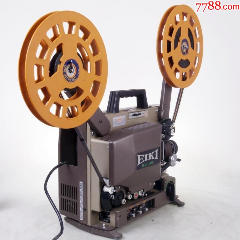 古董爱其eikisnt型16毫米电影机放映机功能正常8.5品