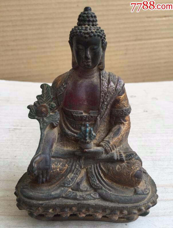 收到老琉璃佛像一个,【六合堂玉器店】_第2张_7788收藏__收藏热线