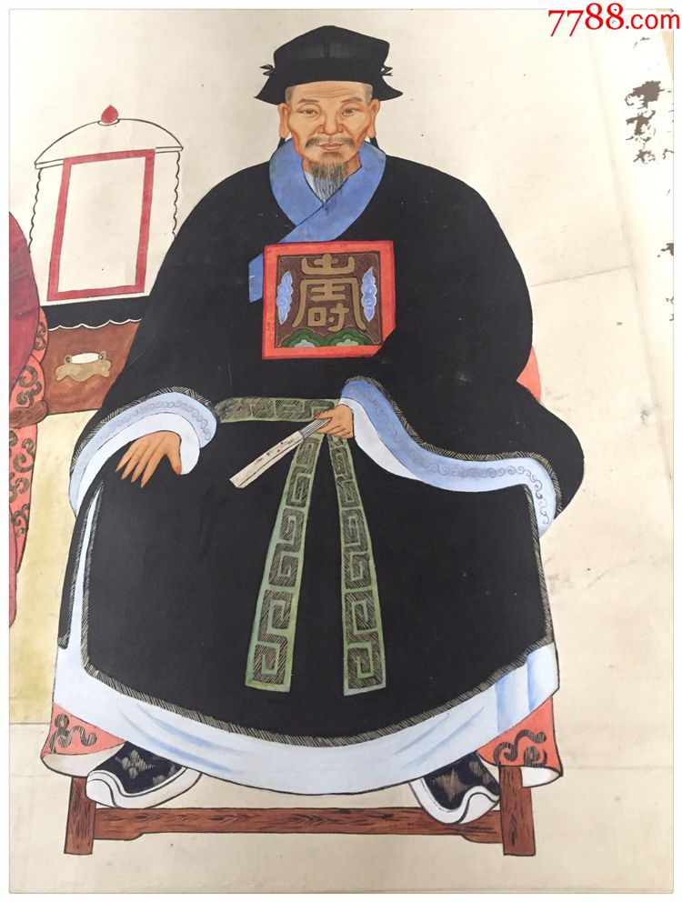 c-1046#祖宗画一幅
