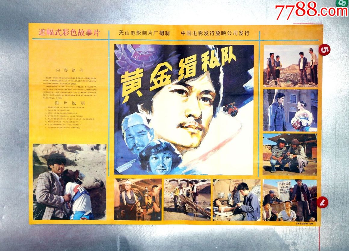 黄金缉私队(*安侦破专题)-se52086903-电影海报-零售