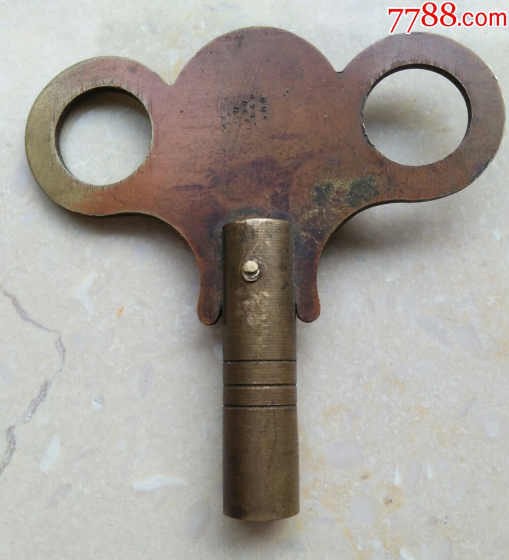 座钟(挂钟)发条铜钥匙-价格:25.0000元-se52360432-其他钟表配件-零售