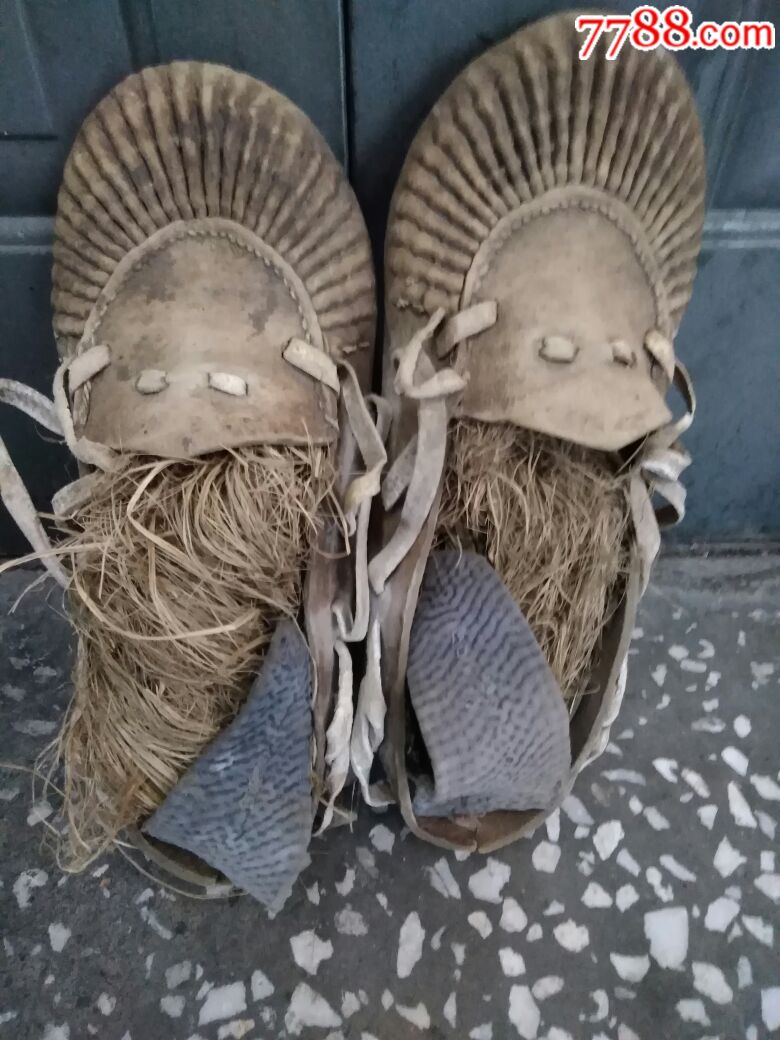 满洲时期乌拉鞋(wula)