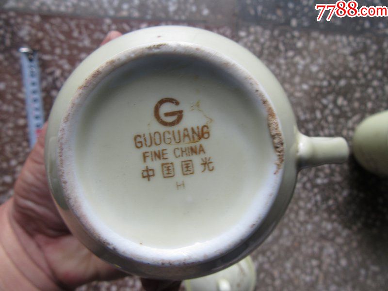 文革中国国光梅花茶杯,品相较好,如图