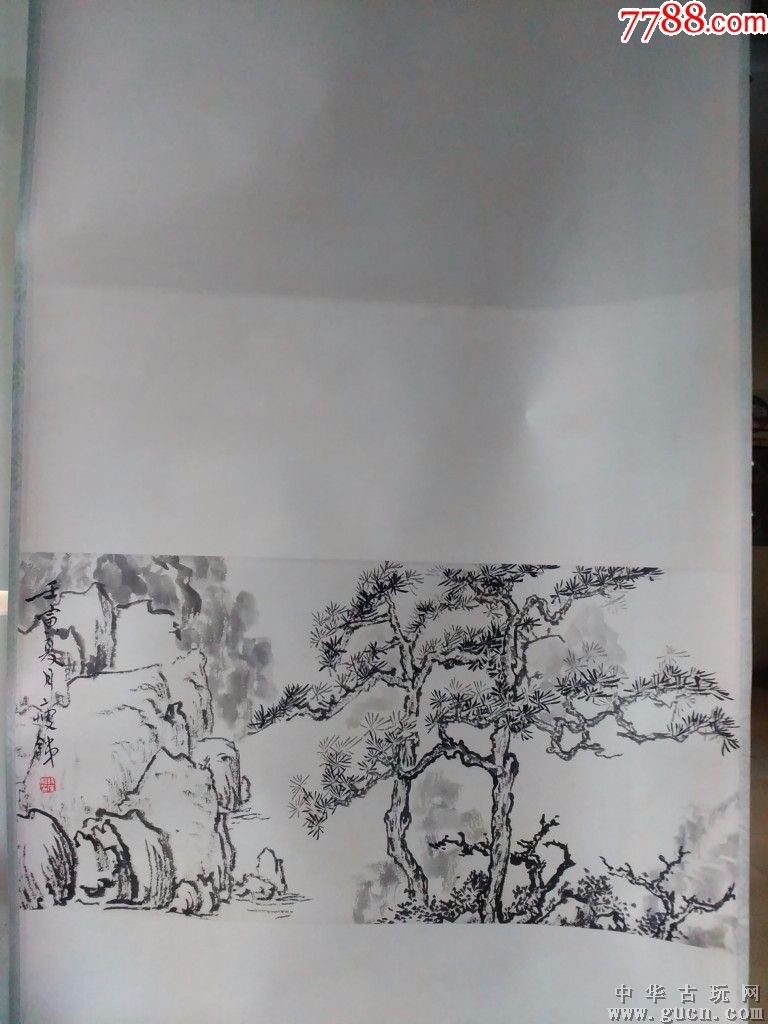 钱瘦铁,一字叔崖,江苏省无锡市鸿声里人,民国名画家,早期作品
