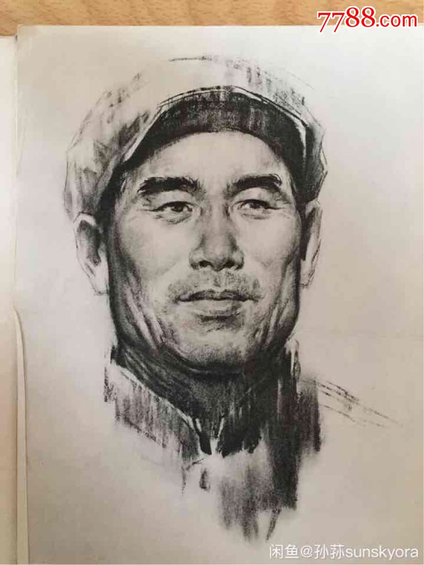 工农兵形象选,人物素描选