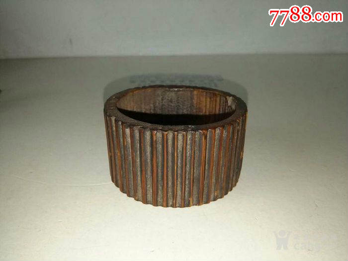 清代老竹器老竹雕小竹盒_价格360元【不二藏古】_第1张_7788收藏