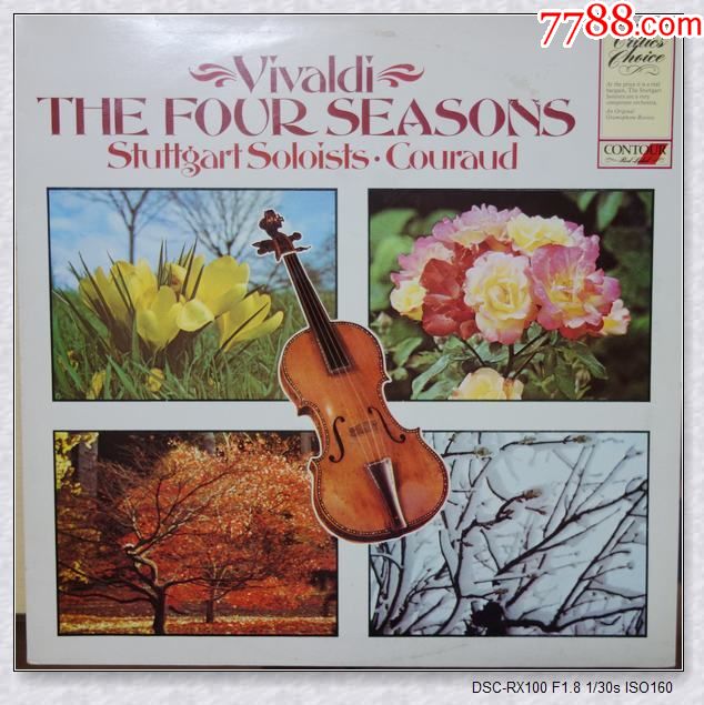 英国原版—维瓦尔第:《四季》小提琴协奏曲,阿斯托尔.