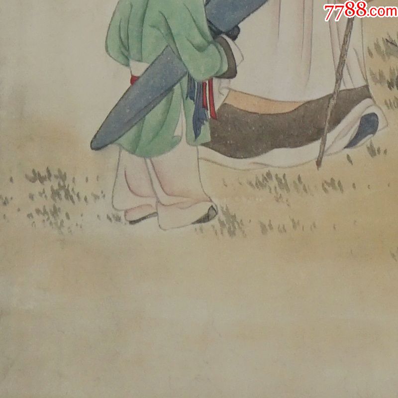 中堂画真手工绘国画风景山水人物名人字画装饰画_第5张_7788书画网