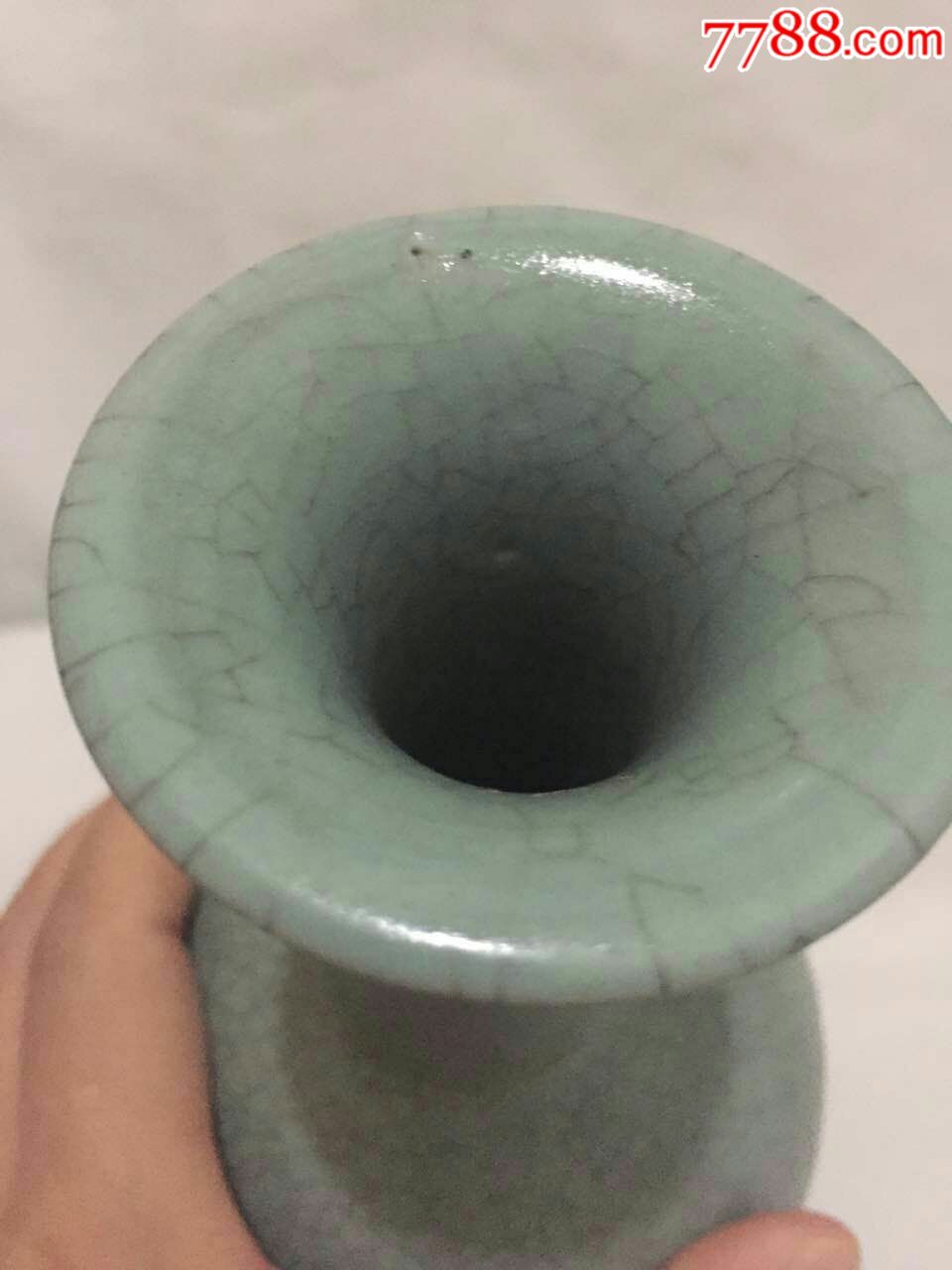 老瓷器宋代汝窑瓶