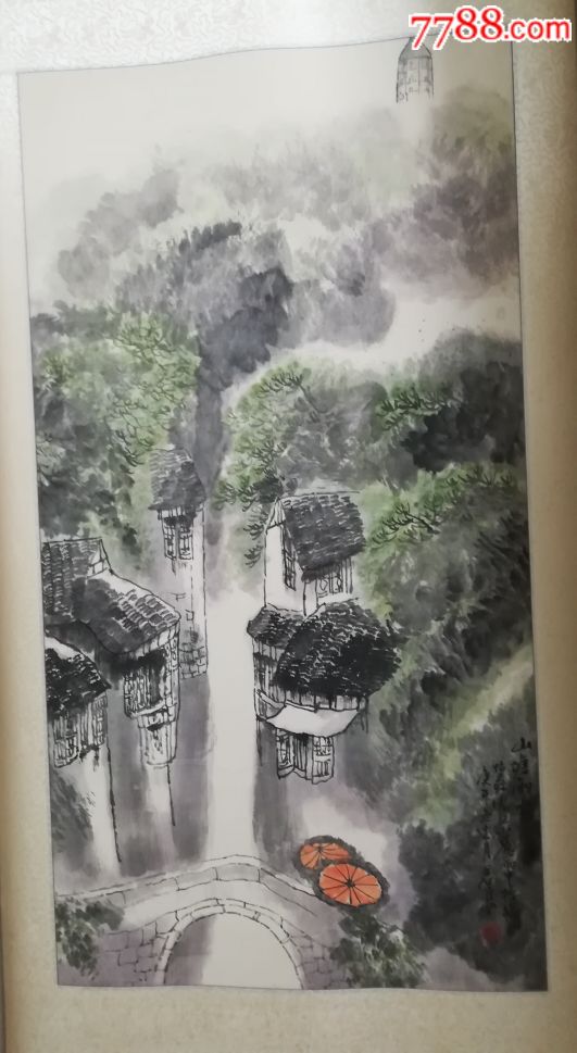 苏州名画家孙君良山水画