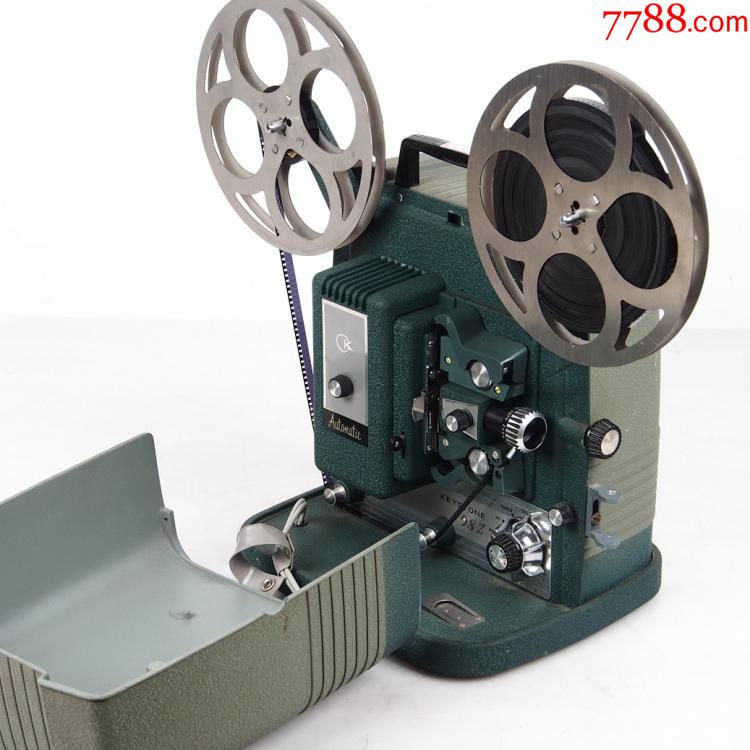 美国古董吉斯通98-z8毫米8mm电影机放映机提包机功能正常9品