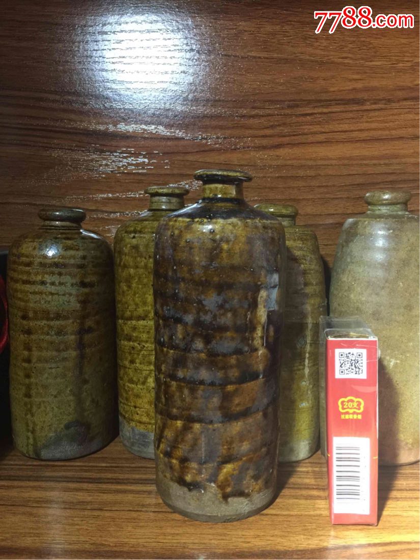 茅台老酒瓶土陶瓶老酒罐儿