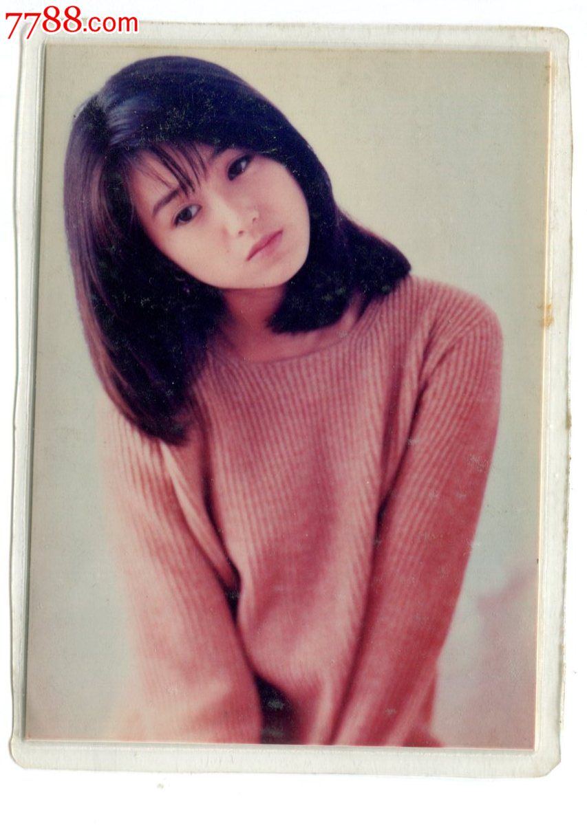 【明星照片】偶像玉女-酒井法子-覆膜小照片