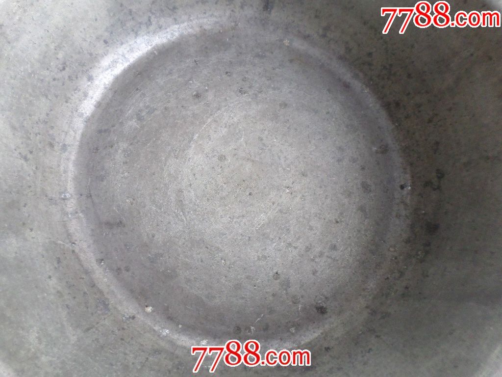 古董文玩民俗杂项老旧物件金属铁铜锡铝器具盛具大铸铝和面洗脸盆