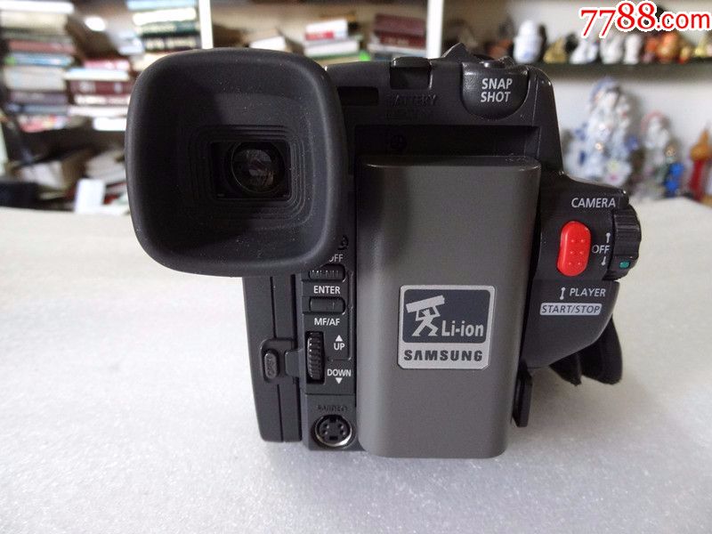 精品三星vp-l850型磁带摄像机摄影模拟摄录一体机带原包【四方缘藏品