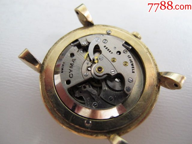 西马40年代包金试制品420机芯半自动表-se53530547-手表/腕表-零售