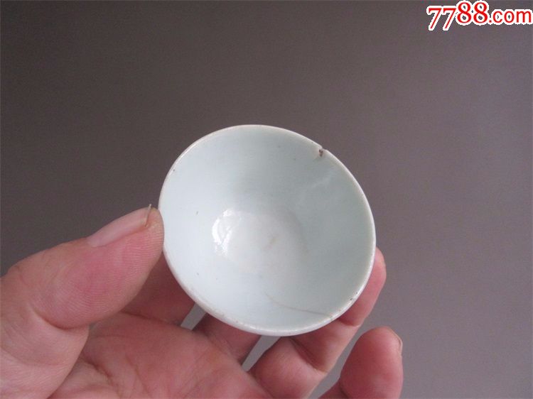 老茶杯清代民国枫叶小碗小酒杯酒碗茶碗酒具茶盏瓷器收藏民风民俗