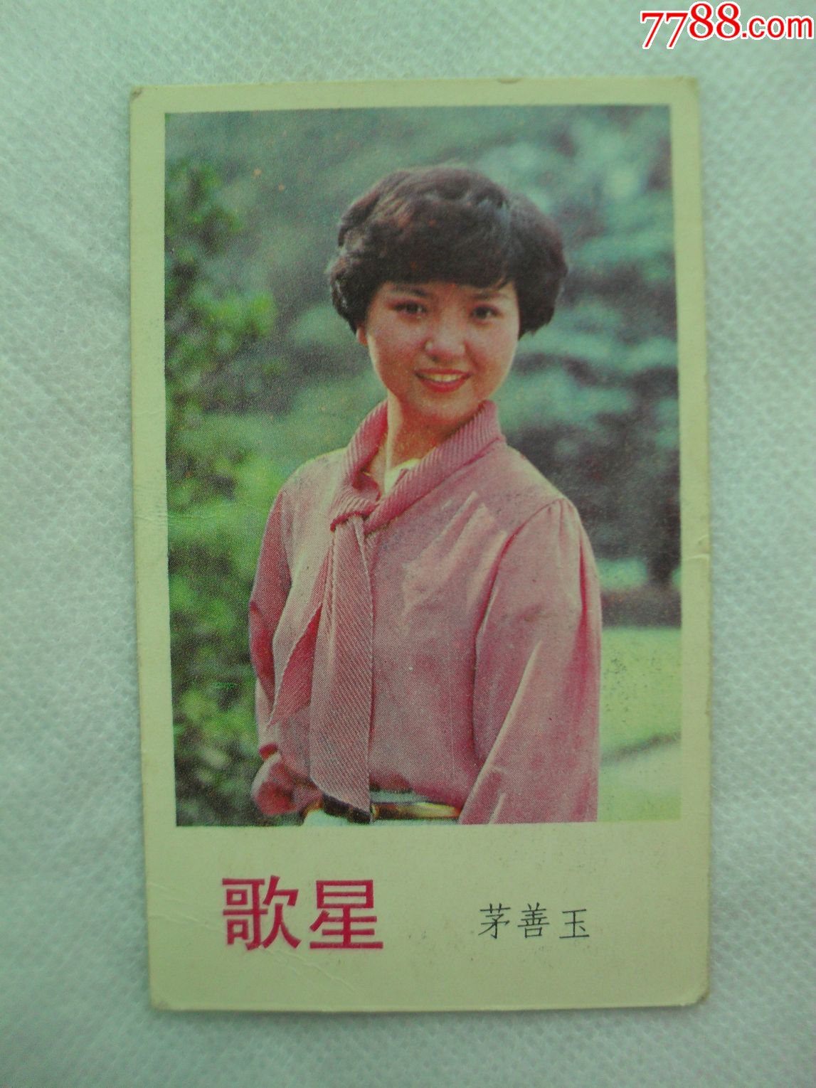 80年代歌星茅善玉