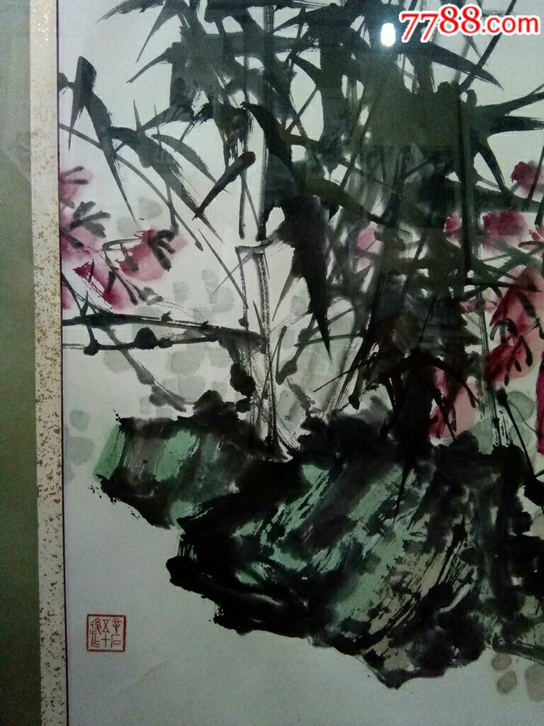 著名画家辛石作品-价格:4800元-se53910730-山水国画