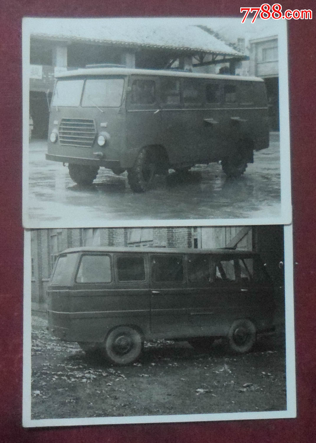 老式面包车,2张