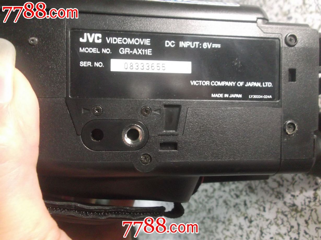 jvc22x老摄像机,带原包,品好