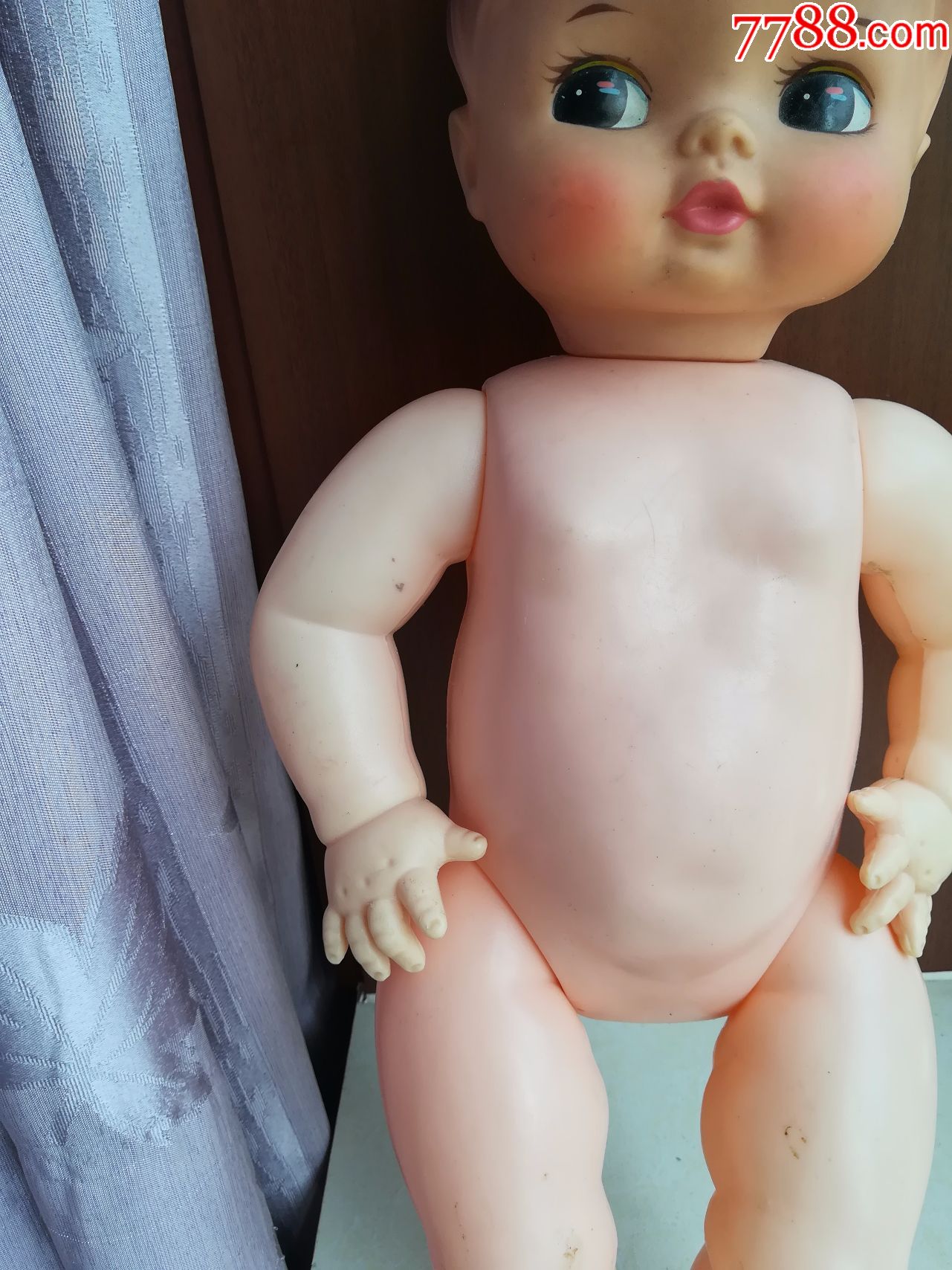 怀旧经典收藏七八十年代老塑料大娃娃【缘此杂项小店】_第3张_7788