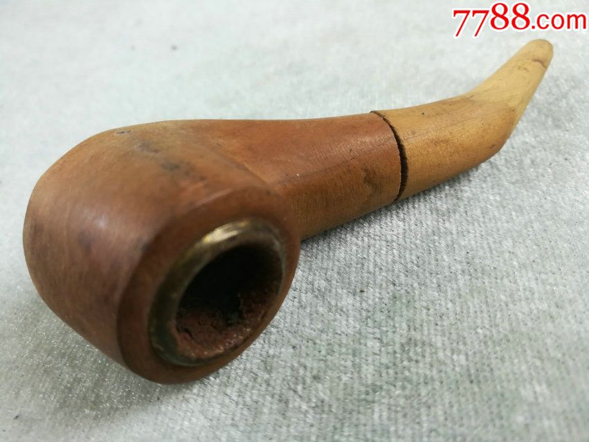 fwpezh全木质手工老烟斗精致漂亮木质不详
