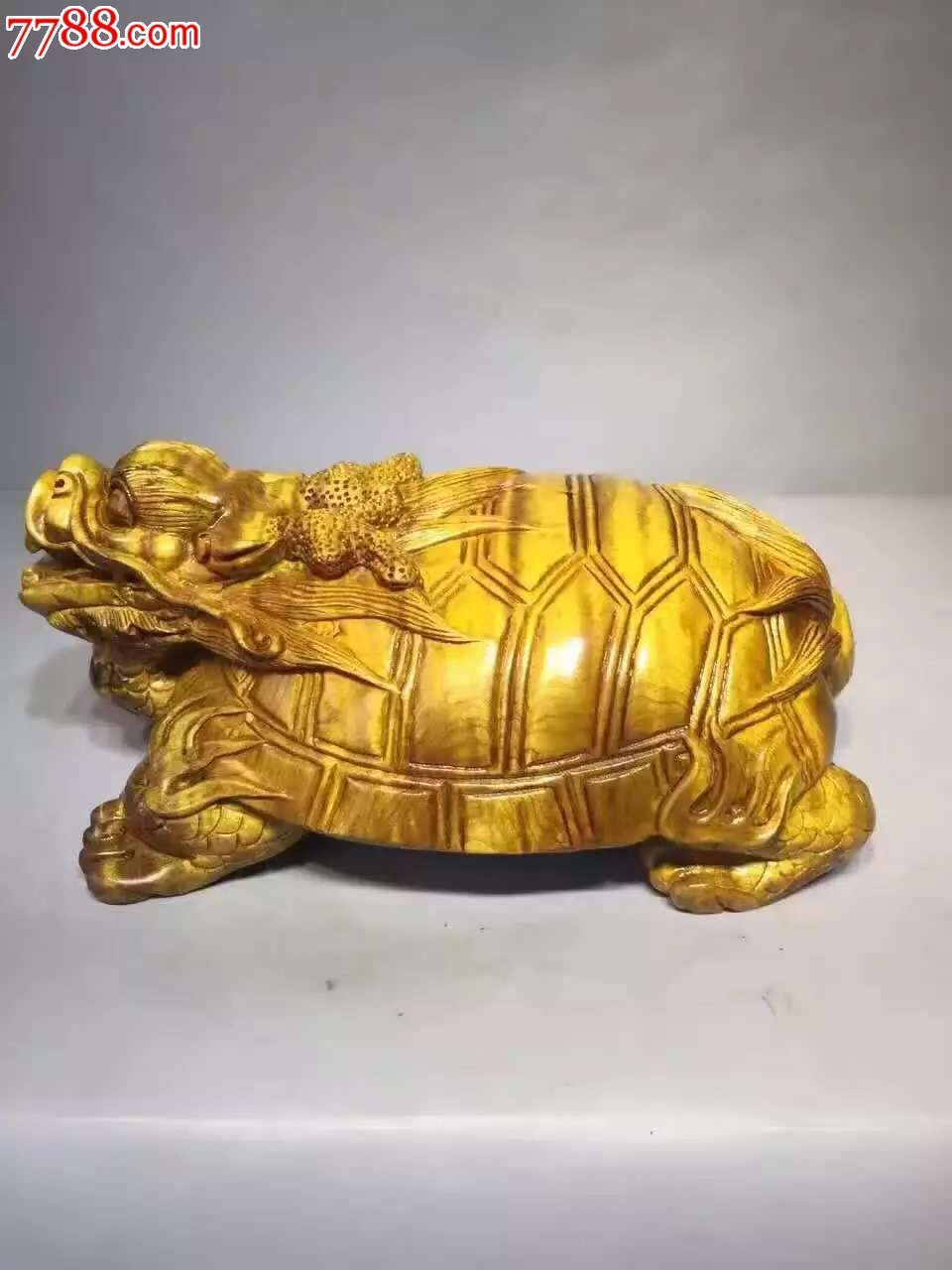 精品推荐金丝楠木龙龟