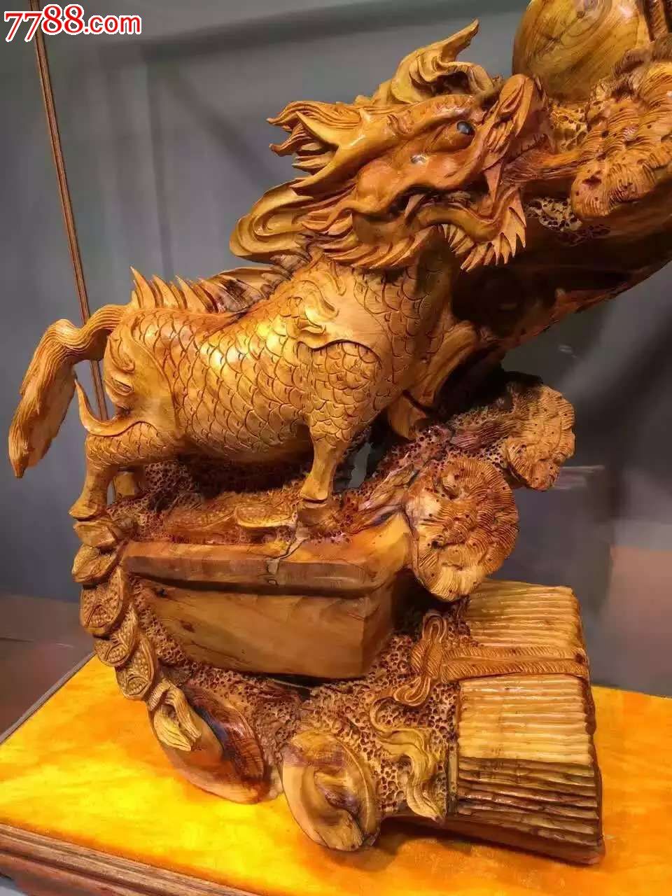 麒麟献宝寓意招财进宝