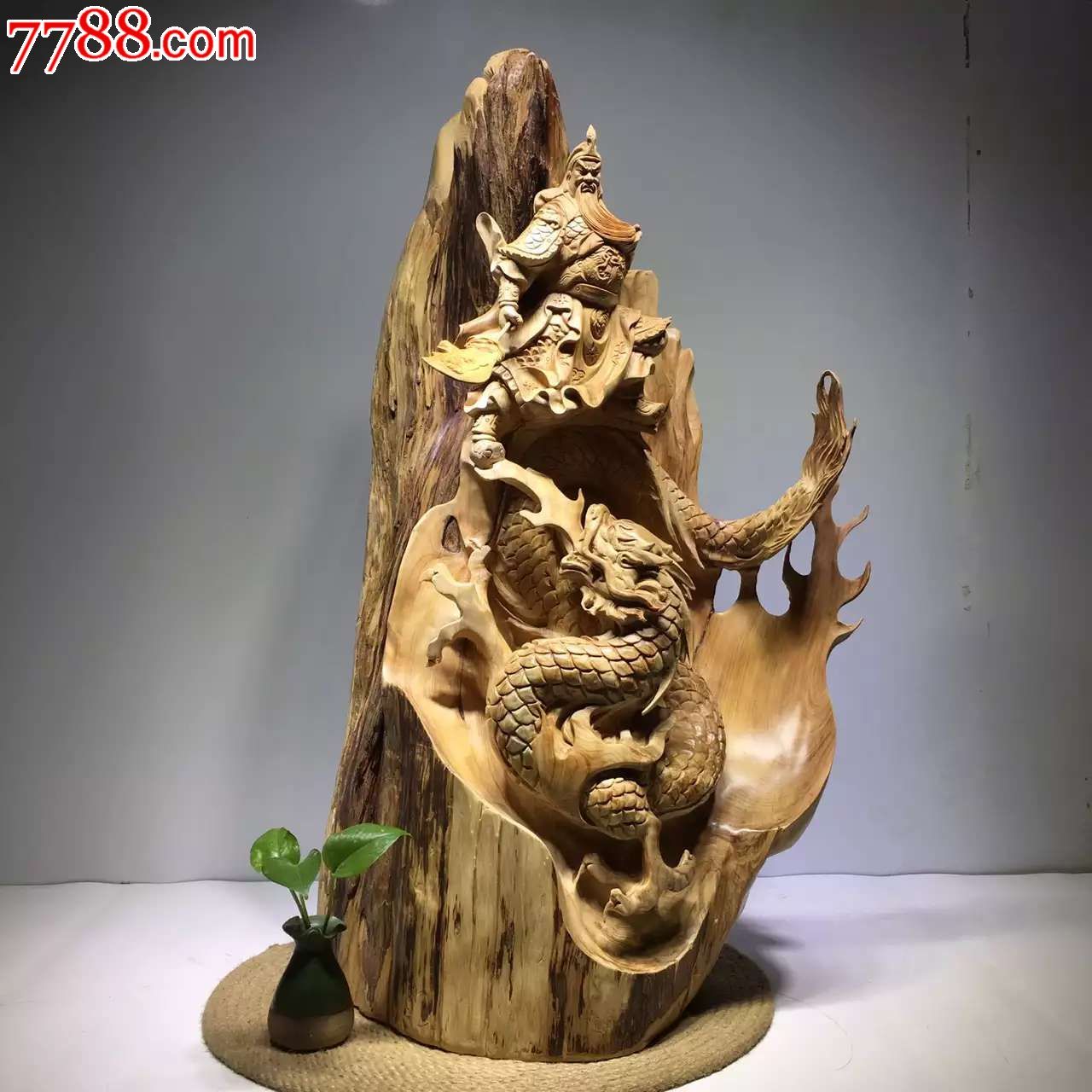 祥龙关公招财辟邪镇宅