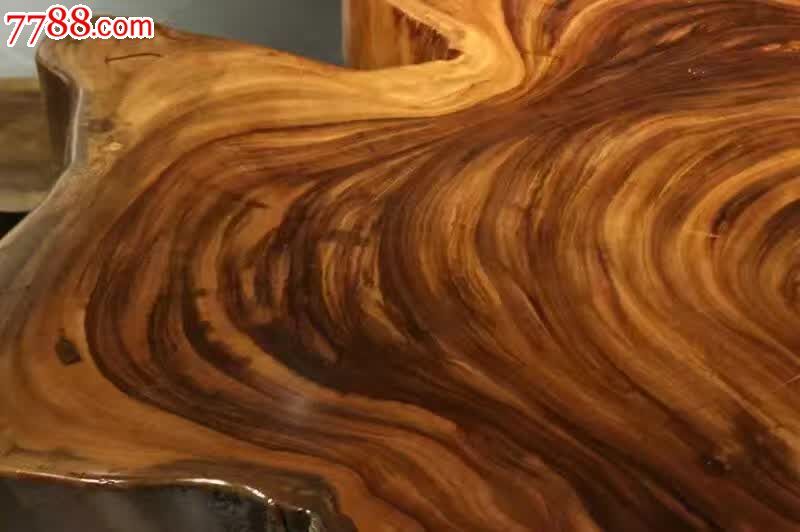 乌金木圆盘色泽纹理非
