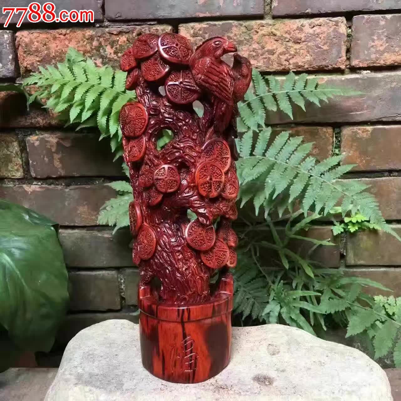 小叶紫檀金钱树千年老