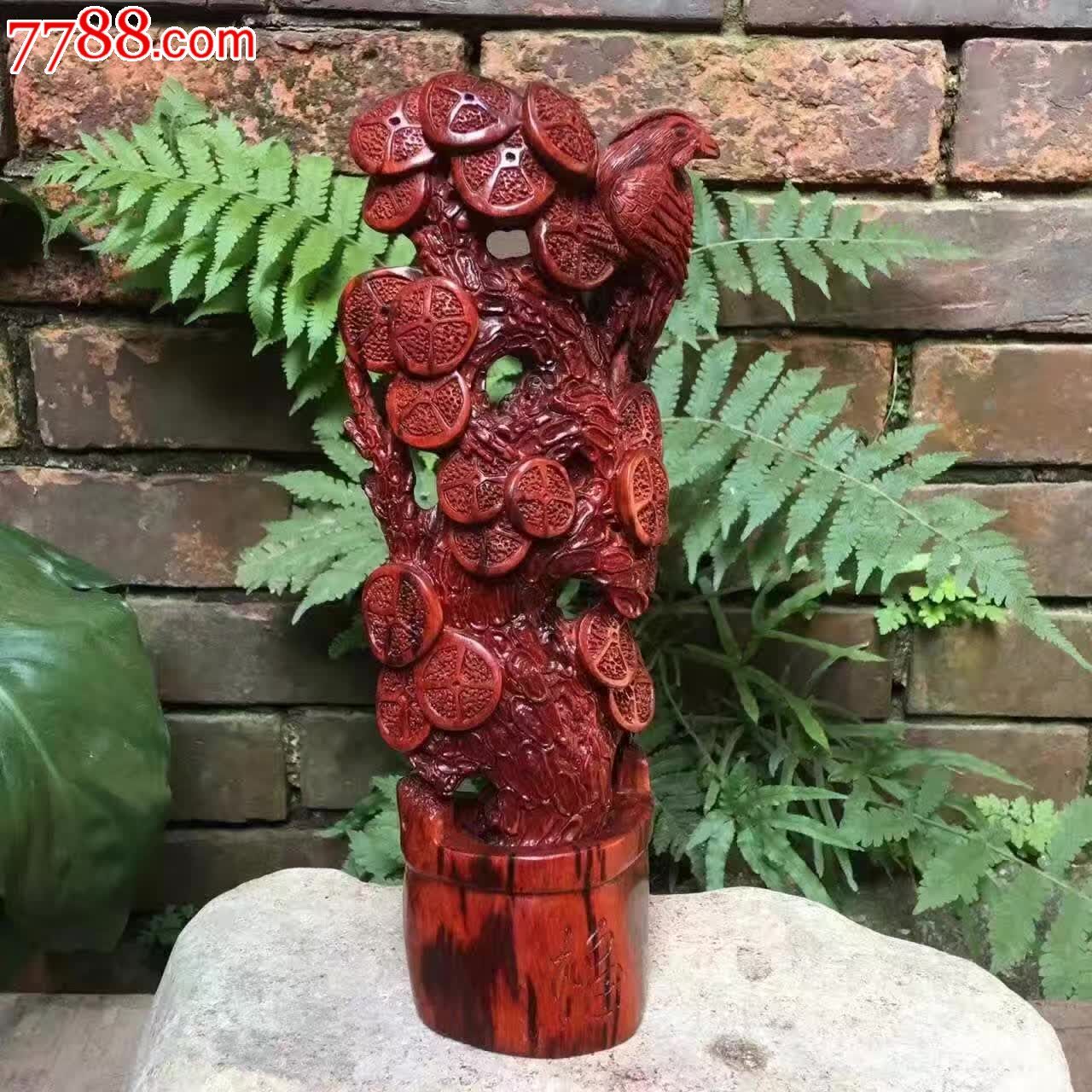 小叶紫檀金钱树千年老