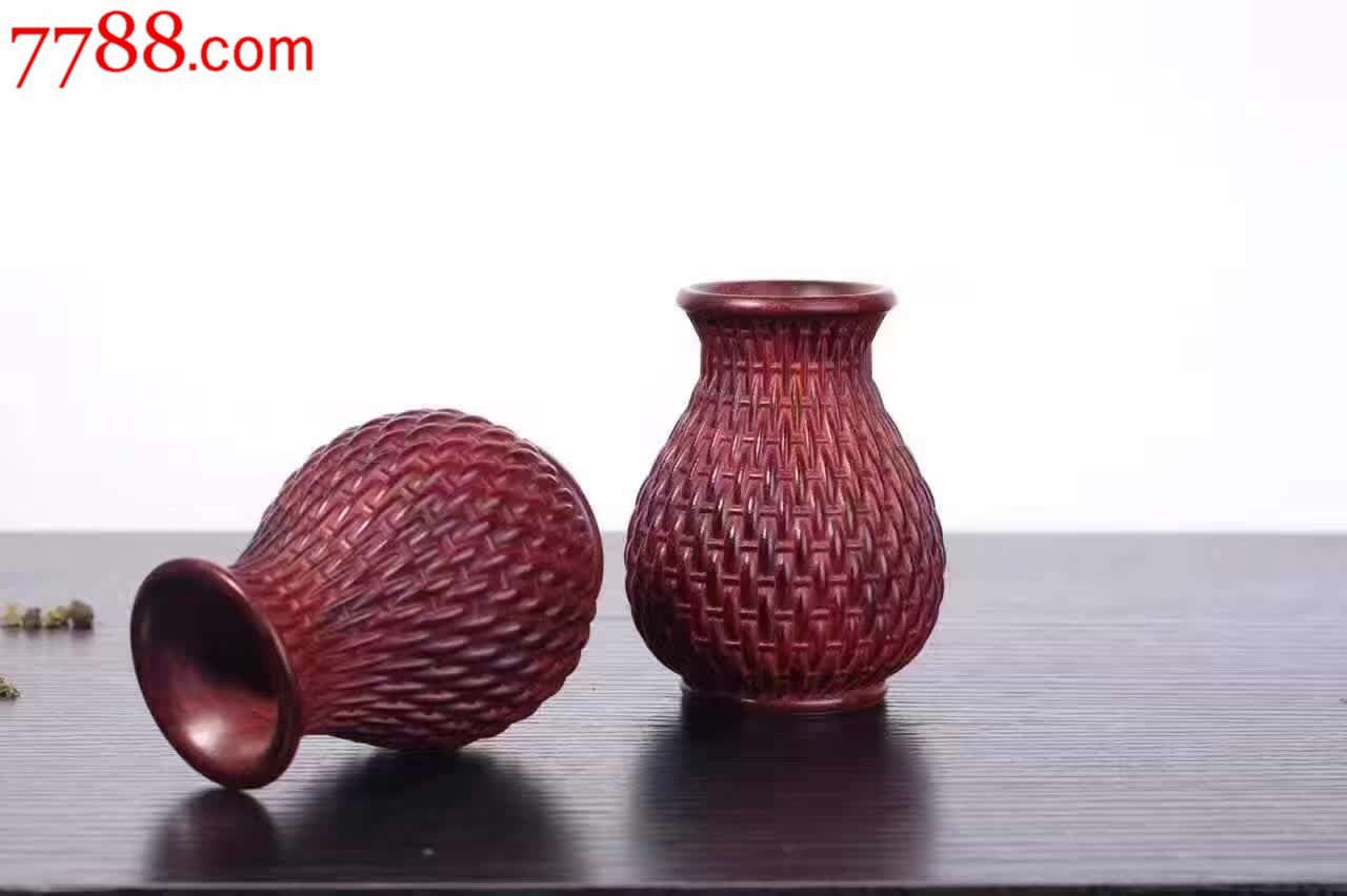 素器之美编网茶叶罐花