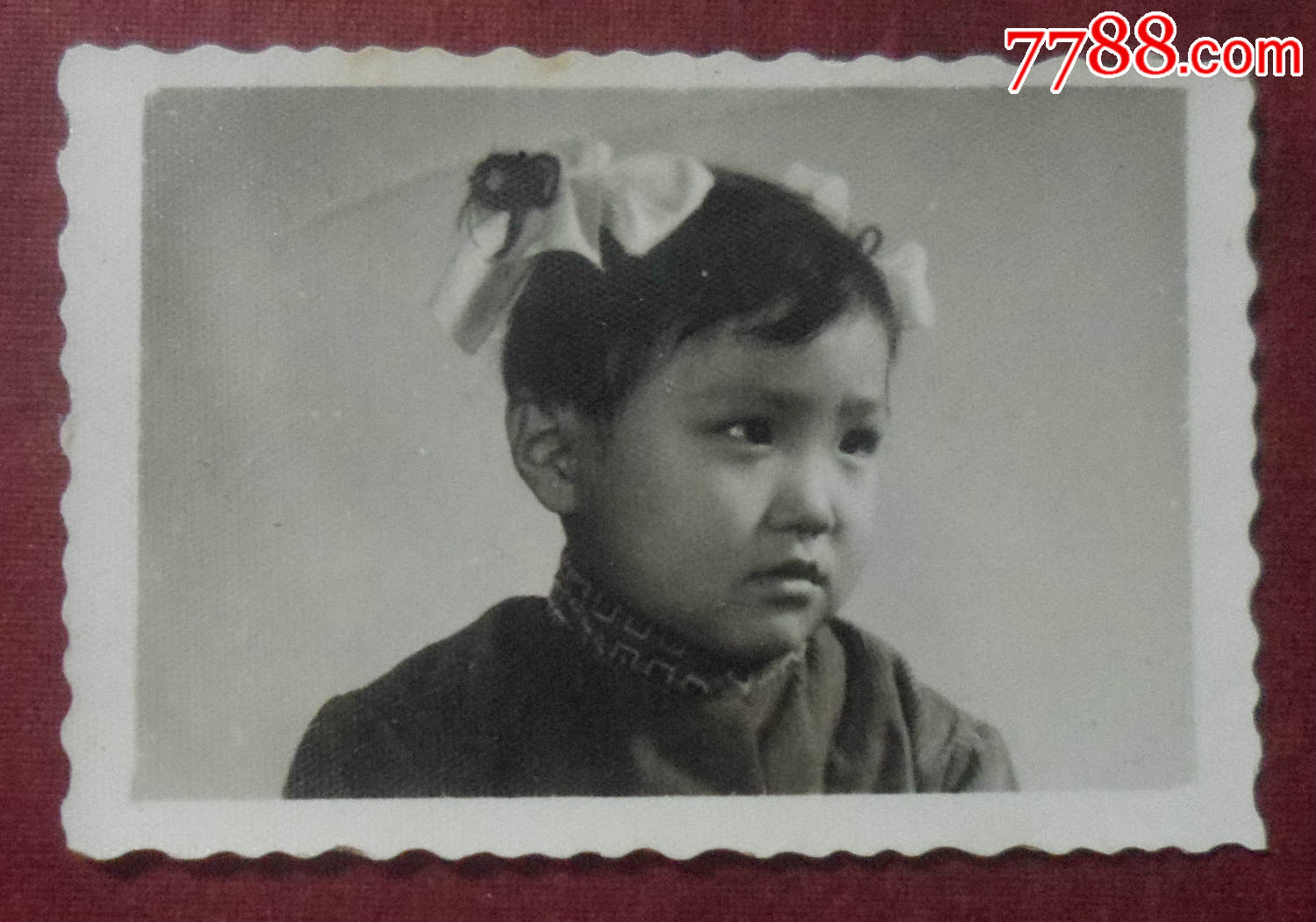 头绫子,女孩_老照片_奉天驿写真馆【7788收藏__收藏热线】